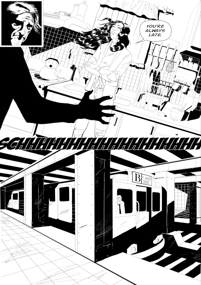 create dynamic comic book pages