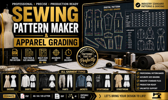 make sewing patterns pattern grading clo3d designs