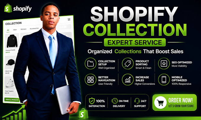 create professional collections and product organization