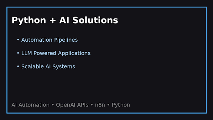 build ai automation workflows using openai and n8n