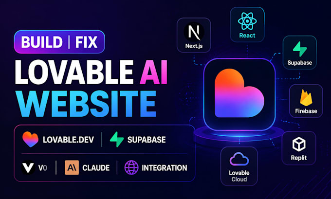 build fix lovable ai website lovable dev lovable supabase v0 claude integration