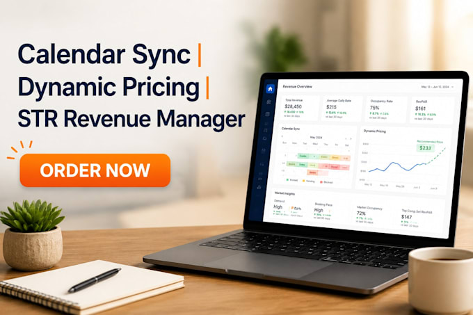 optimize your airbnb and agoda listings sync calendar, set dynamic pricing str