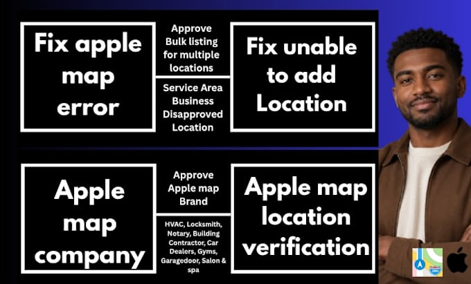 setup verified apple map listing fix unable to add location apple map brand