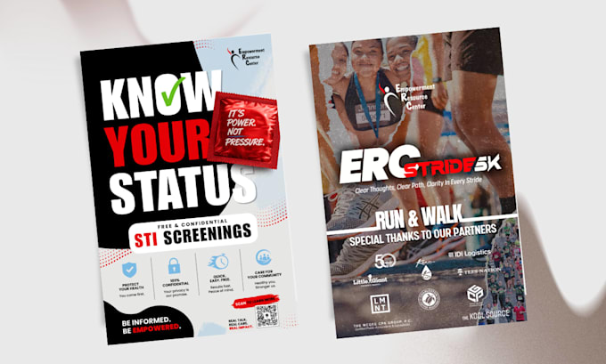 design professional modern flyer, event, and promo graphics