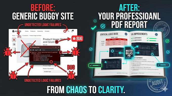 perform  full saas QA audit and bug report