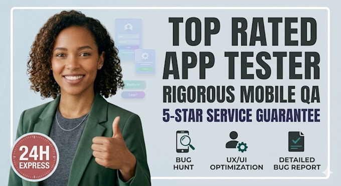perform app testing to find critical bugs for a flawless market launch