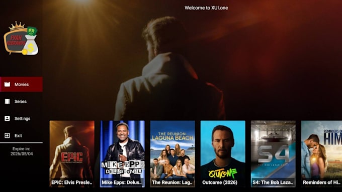 design and develop a professional iptv app with control panel