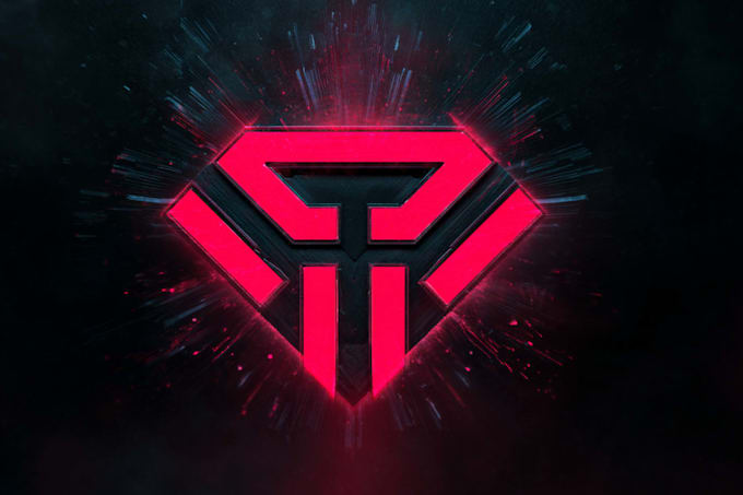 create a design futuristic cyberpunk logo or typography