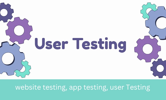 do user testing app testing website testing, QA testing saas testing user test