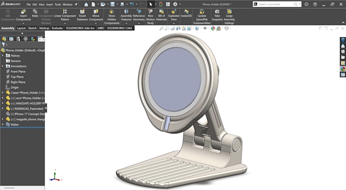 design 3d mechanical parts and mechanisms for fdm printing