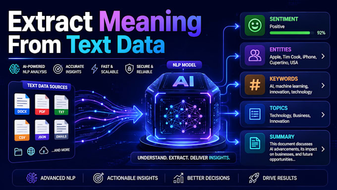 build nlp semantic search sentiment analysis and text ai