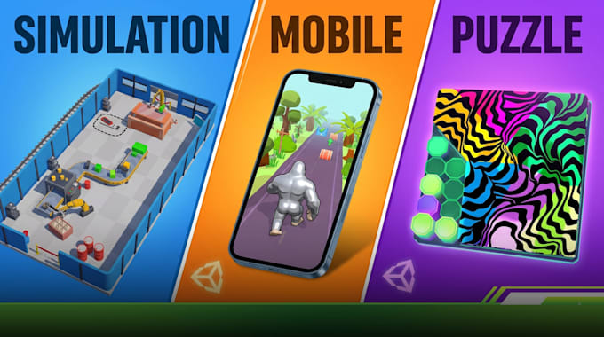 do game development for 2d and 3d games in unity game engine