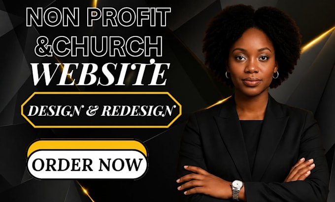 build nonprofit website and church website