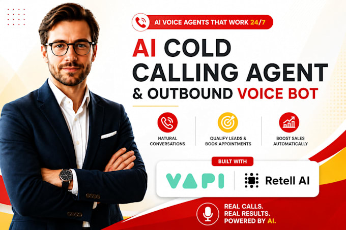 develop ai cold calling agent and outbound voice bot with vapi retell ai