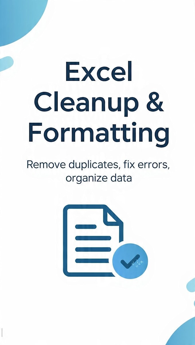 clean messy excel data and remove duplicates fast