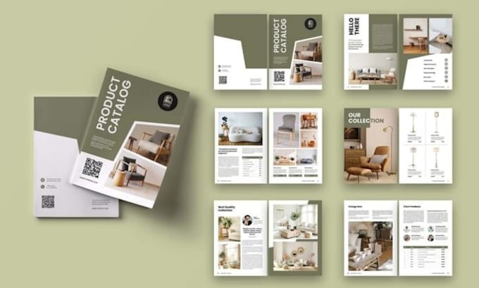 design a modern catalog for your brand