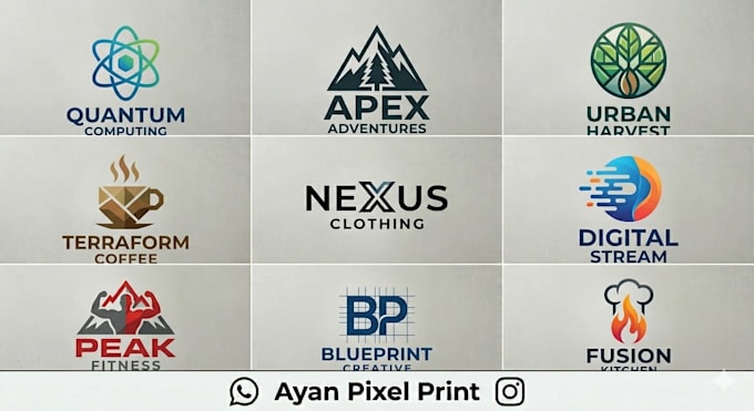 design a professional modern logo for your bussiness