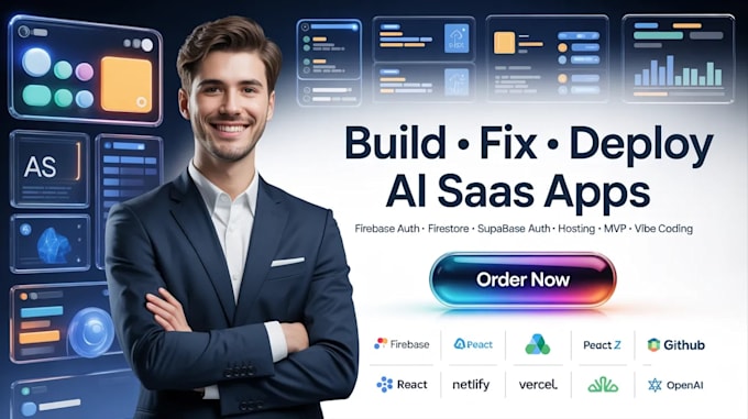build fix deploy firebase auth firestore supabase hosting backend vibe code saas