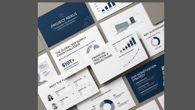design visually stunning business presentations and powerpoint