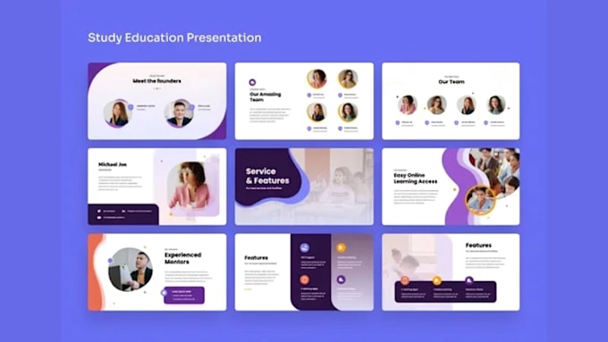 design engaging educational presentations and webinar slides for learning