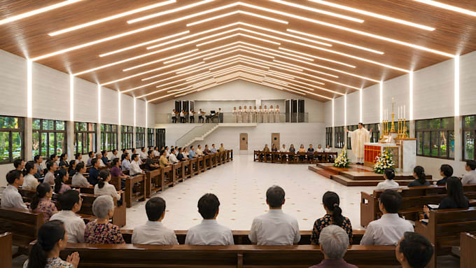 design 3d event halls, auditoriums, and multipurpose spaces