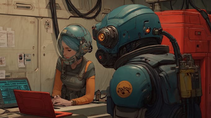design sci fi art, concept art, sci fi art illustration