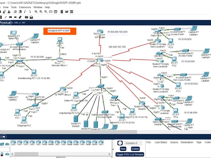assist in cisco packet tracer and ccna network projects