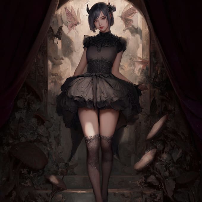 draw your fantasy illustration