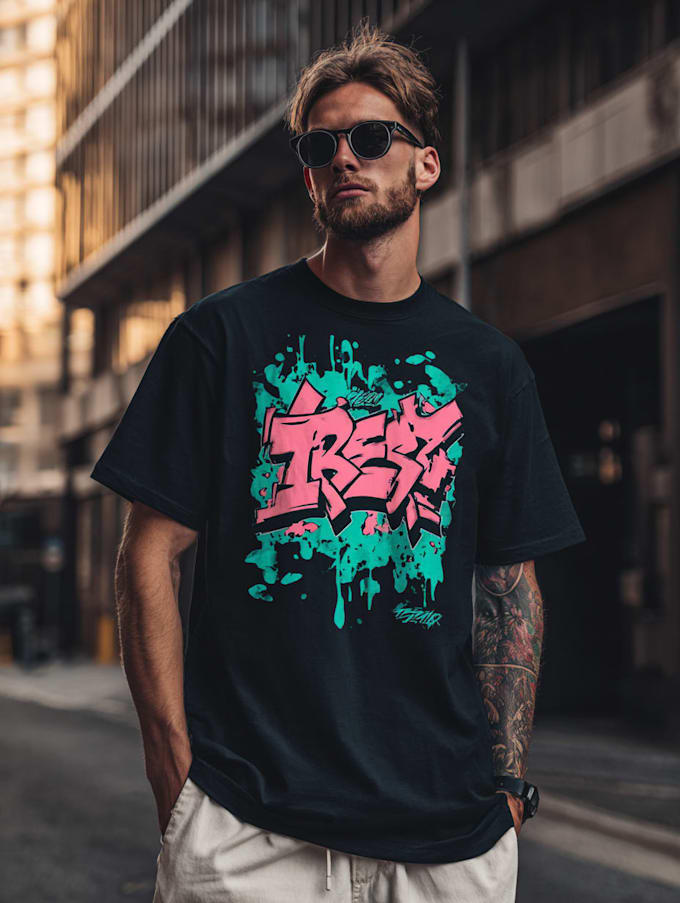 typography t shirt design