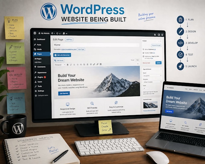 develop a website for your business