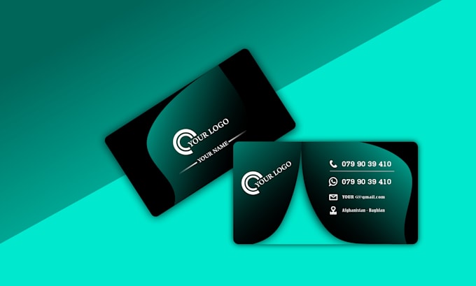 create luxury business card design