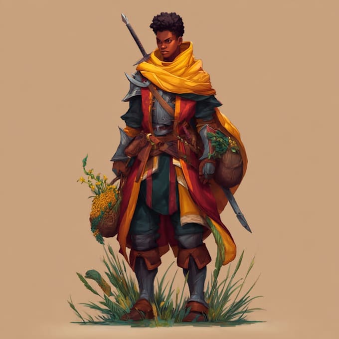 dnd character art and dnd character art