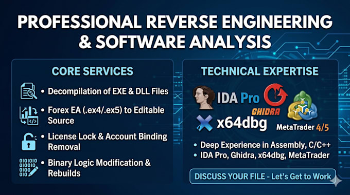 decompile ea file recompile forex ea, crack ea, source code