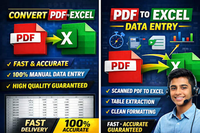 convert pdf to excel