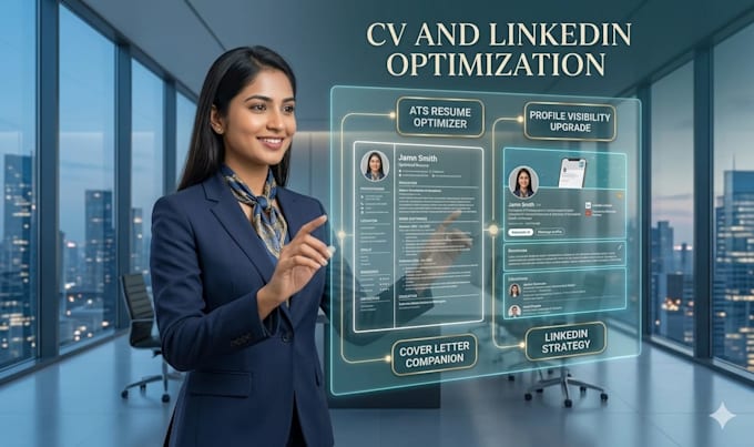write professional ats resume and linkedin SEO