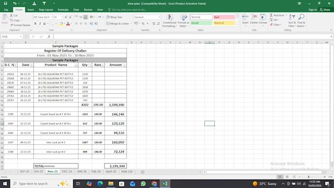 manage excel reports, bookkeeping and accounting tasks