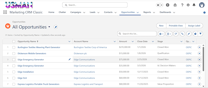 be your salesforce admin for CRM setup and automation