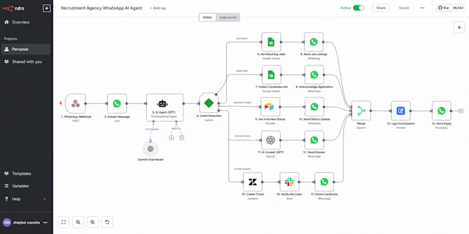build custom n8n workflow automation and API integrations