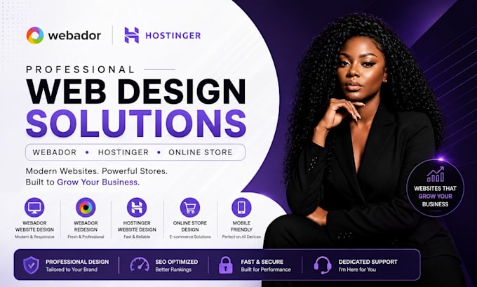 design webador website webador redesign and hostinger website ,online store