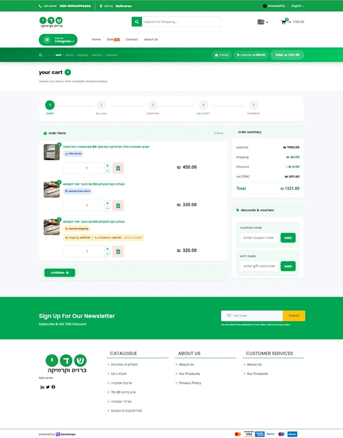 build a custom ecommerce or marketplace website