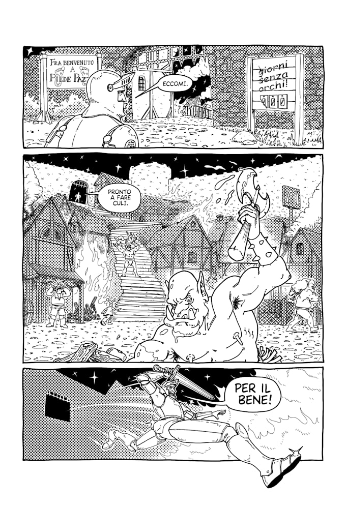 create a comicbook page for your personal project