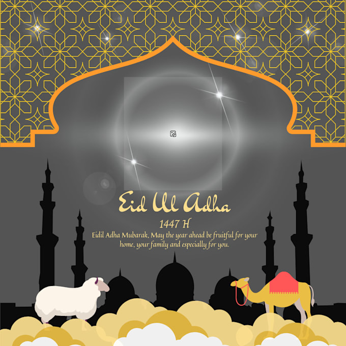 create elegant eid ul adha videos and cards