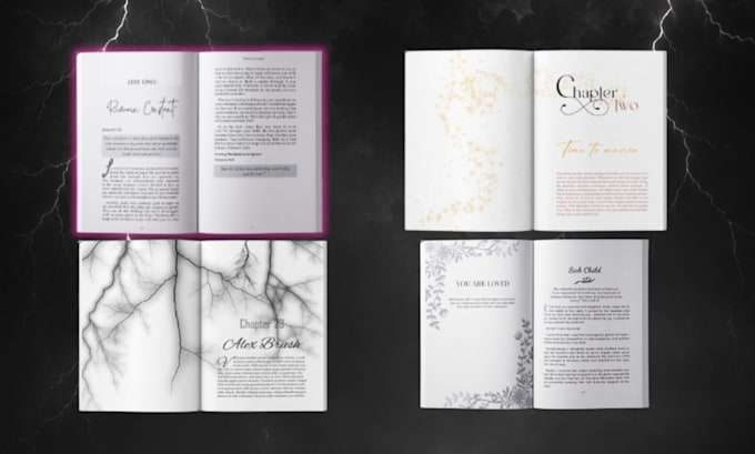 do romance book formatting, interior book design for your amazon kdp formatting
