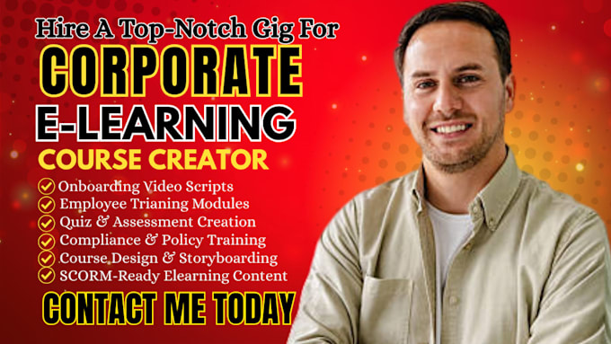 do engaging corporate elearning course onboarding training video lms content