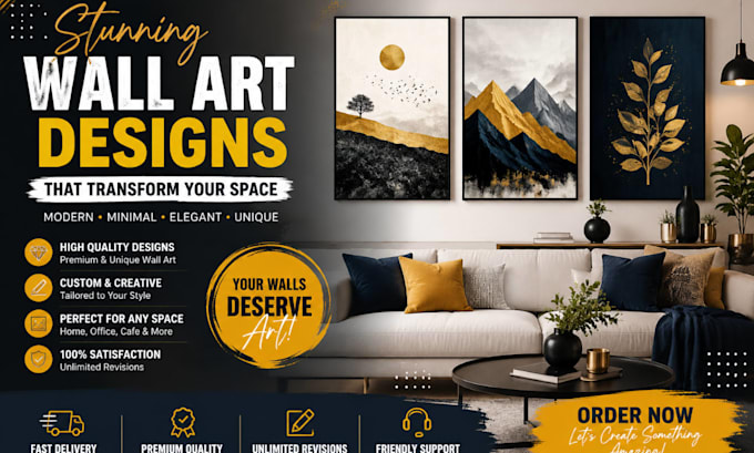 design wall art website art website