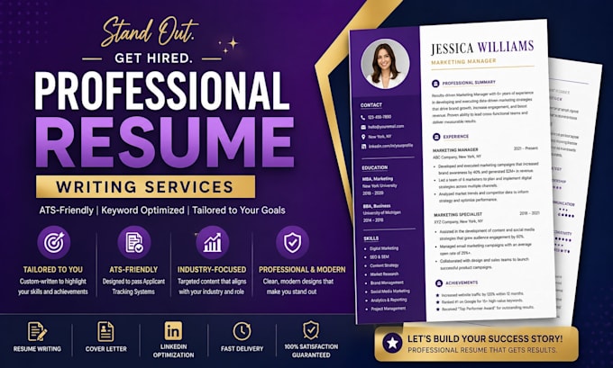 write a professional ats optimized federal resume