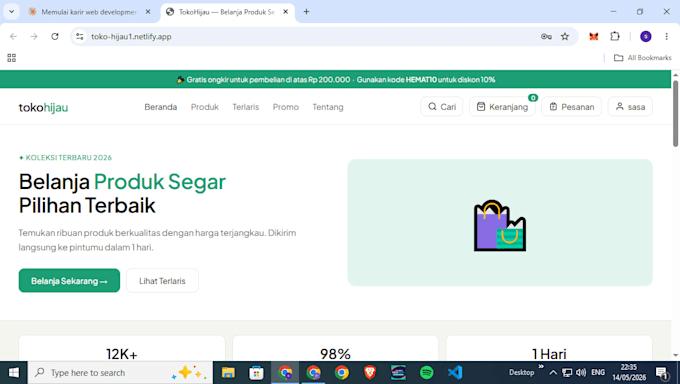 create a responsive online store website for your business