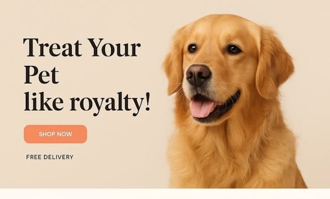 create, design and redesign your shopify pet store