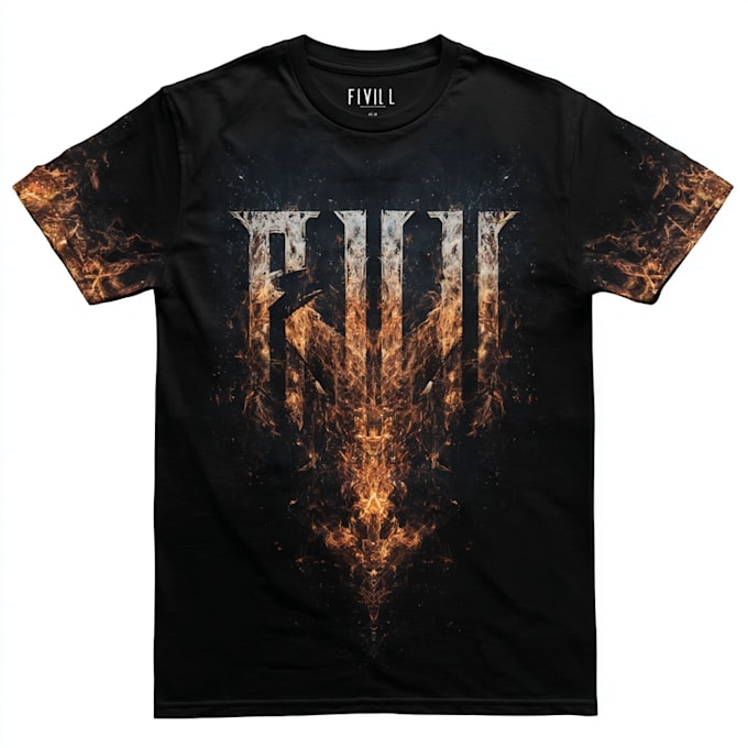 create a custom typography tshirt design