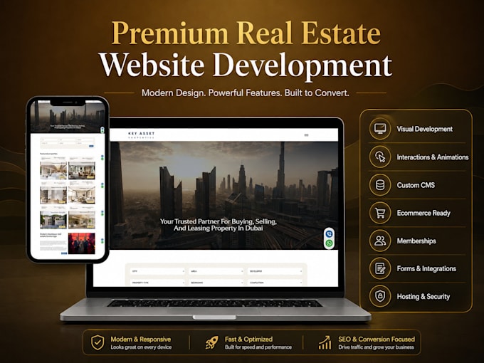 design and develop a responsive webflow website for your business